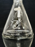 Illadelph Glass - 12" 7mm Beaker Bong w/ Illadelph Crest on Base - Colors Available - $800