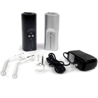 Arizer - Solo Portable Dry Herb Vaporizer - Silver