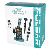 Pulsar - Greatest Hits Series Glow-In-The-Dark Dab Rig Set - Designs Available