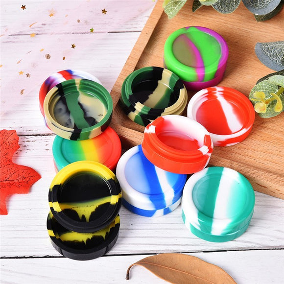 3ml Mini Silicone Container Wax Jars Dab bottle wax container