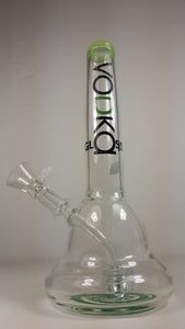 Vodka Glass - 10" Mini Beaker Bong - Green - $100