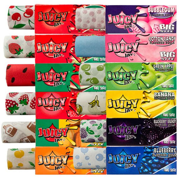 JUICY JAY Rolling Papers SEVERAL FLAVORS AVAILABLE