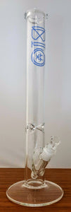 Bio Glass - 17.5" Straight Bong - Colors Available - $100
