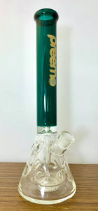 Preemo - 17" Colored Showerhead Swiss Cylinder Beaker Base Bong - Colors Available - $250