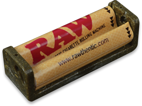 Raw - Hemp Plastic Rolling Machine - 70mm = Single Wide or 79mm = 1 ¼ - $6