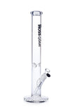 HOSS Glass - 18" Straight Bong Colored Logo - Colors Available