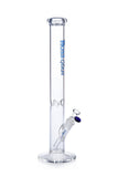 HOSS Glass - 18" Straight Bong Colored Logo - Colors Available