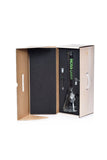 HOSS Glass - 14" 7mm Thick Clear Beaker Bong - Colors Available