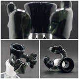 Knock Out (Kirill) Glass - 14mm Full Color Bowl (1 Hole) - Colors Available - $80