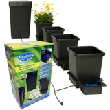 AutoPot USA - 4 Pot Auto Watering System 12.4 gal Reservoir Tank & 3.9 gal Pots
