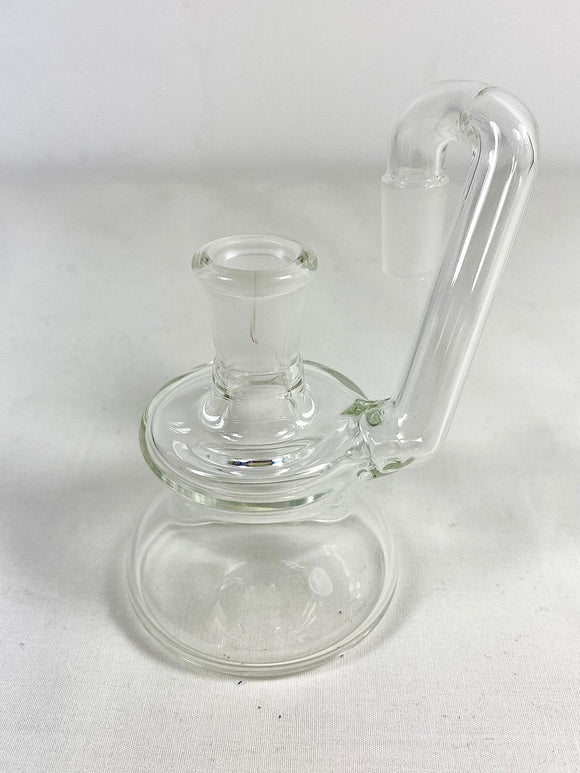 Algore Glass - 14mm Clear Dry Ash Catcher - 90 degree - $80