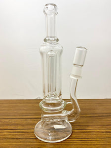 Mike D Glass - 9.5" Inline Rig w/ Perk + Free Banger - $350
