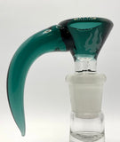 Hydros Glassworks - 14mm Horn Bowls (1 hole) - Colors Available
