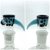 Princess Grandpa Glass - 18mm Horn Bowls w/ Opal (4 Holes) - Colors Available