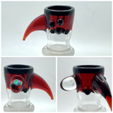 Princess Grandpa Glass - 18mm Horn Bowls w/ Opal (4 Holes) - Colors Available