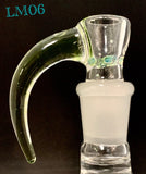 Live to Melt Glass - 18mm Horn Bowl (4 Holes) - Colors Available - $60