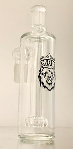 MGW Glass - 6” Showerhead Ash Catcher - 14 to 14mm 90 Degree - White Logo - $100