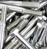 BVV (Best Value Vacs) - Replacement Bolt w/ Nut And Lock Washer For High Pressure Clamps - Sizes Available