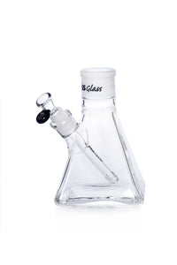 HOSS Glass - Pyramid Beaker Base - Build-a-Bong - H057 - Black