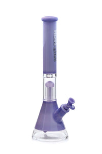 HOSS Glass - 18" Beaker Bong w/ 8 Arm Tree Perc - Colors Available - H155