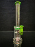 Illadelph Glass - 15" Danklin Straight Bong - Watermelon - $650