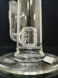 White Tail Glass - 14" Circ Bong - Clear (WT08) - $300