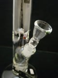 ROOR - 17" Straight Bong w/ Black Ice Pinches 18mm Joint & Bowl - Black Logo - [R035] - $400