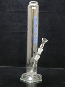ROOR - 18" 1000 mL Hexagonal Base Straight Bong - Colors Available - [R041] - $299