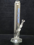 ROOR - 18" 1000 mL Hexagonal Base Straight Bong 18mm Joint & Bowl - Blue Label - [R041] - $300