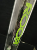 ROOR - 17" Straight Tube Bong w/ Ice Pinches & Matching Bowl - GREEN [R034] - $499