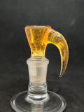Terry Boake Glass - 18mm Colored Horn Bowl (1 Hole) - Colors Available - $60