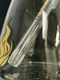 Medicali - 18" Beaker Bong w/ Ice Pinches (45mm Tube) - Colors Available (MEB28)