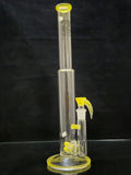 2K Glass - 18.5" Triple Inline Upgrid Bong w/ Matching Bowl - Colors Available - $480