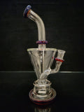 Silika Glass - 9.5" Accented Rig - Colors Available [SIR5] - $299