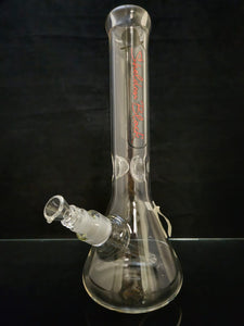 Sheldon Black - 14" Beaker Bong Oblong Red Label (SH02) - $260