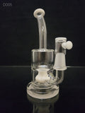 DOC Glass - 7.5" Showerhead Rig Worked 14mm (DO05) - $350