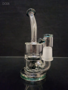 DOC Glass - 7.5" Showerhead Rig Worked 18mm (DO06) - $350