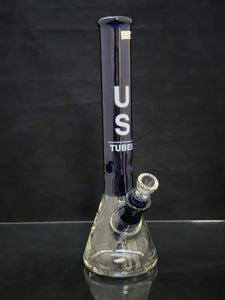 US Tubes - 7mm 18" Beaker Bong - Colors Available [US01] - $349