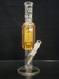 ZOB Glass - 15.5" Bong w/ Glycerin Coil - YELLOW [ZOB13] - $499
