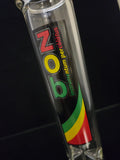 ZOB Glass - 14" Beaker Bong RASTA - $149