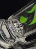 Hitman Glass - 7" Rig w/ Dome - Green Logo [HIT05] - $340