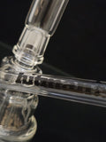 Hitman Glass - 6.5" Birthday Cake Rig w/ Dome - Black Logo [HIT03] - $380