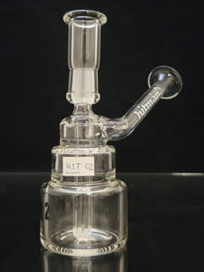 Hitman Glass - 6.5" Birthday Cake Rig w/ Dome - White Logo [HIT02] - $450