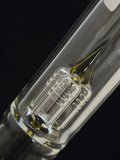 Kenta Kito - 17.5" UV 180 Upstem Bong Citrine w/ Matching Bowl (4 Hole) (KK09)