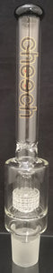 Cheech Glass - 12.5" Build-a-Bong Mouth Piece w/ Pirelli Perc - Colors Available