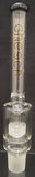 Cheech Glass - 12.5" Build-a-Bong Mouth Piece w/ Pirelli Perc - Colors Available - $120