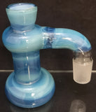 Green Belt Glass - 18mm Full Colored Dry Ash Catcher - 90 Degree - Colors Available - $200