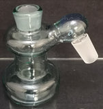 Green Belt Glass - 14mm Full Colored Dry Ash Catcher - 45 Degree - Colors Available - $200
