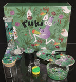 Rukioo - Bong / Rig All In One Gift Set - Designs available