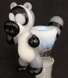 Green Belt Glass - Full Body Raccoon Bowl - Sizes & Colors Available